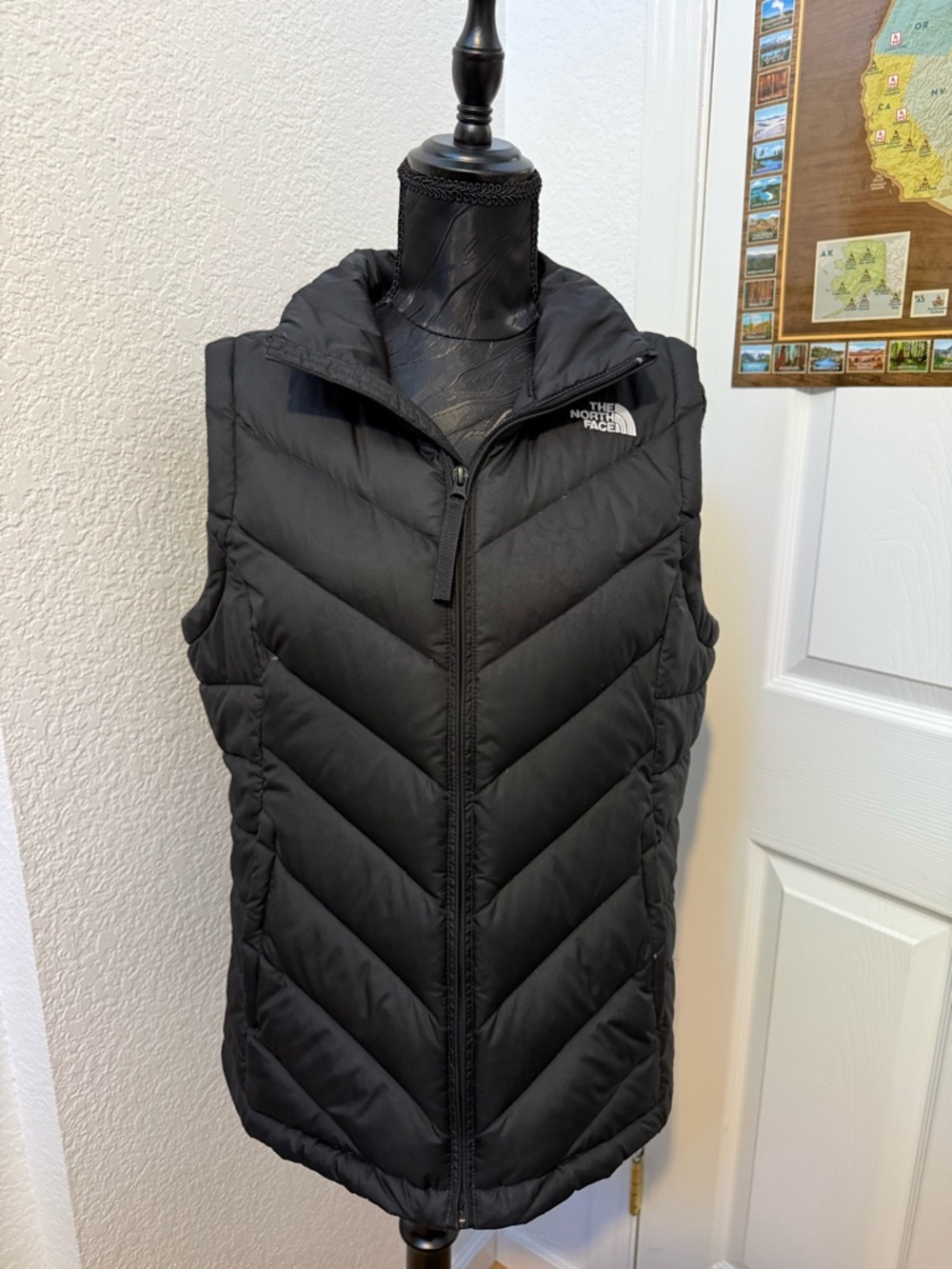 The North Face Women's Black Quilted Vest